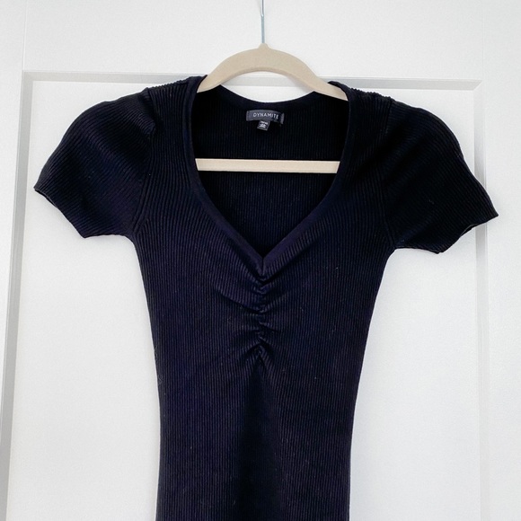 Dynamite Ribbed Dress - Picture 3 of 5